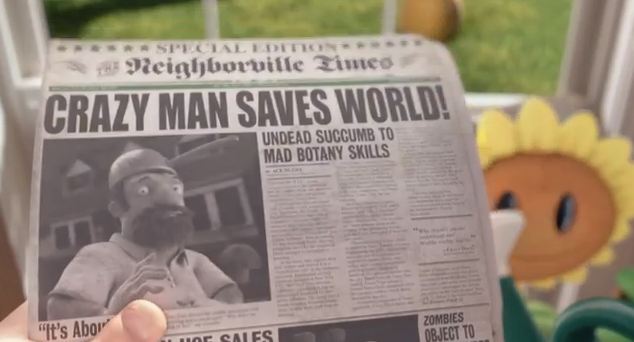 crazy man saves world