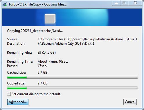 batman 20GB file